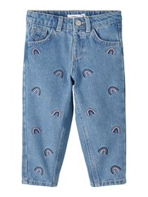 NAME IT Mom Jeans Bella Medium Blue